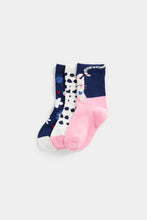 Load image into Gallery viewer, Mothercare Joyful Socks - 3 Pack