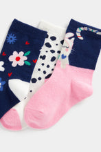 Load image into Gallery viewer, Mothercare Joyful Socks - 3 Pack