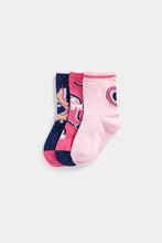 Load image into Gallery viewer, Mothercare Roller Girl Socks - 3 Pack