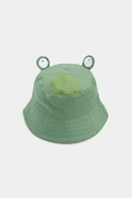 Load image into Gallery viewer, Mothercare Frog Sunsafe Fisherman Hat