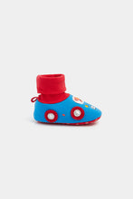 Load image into Gallery viewer, Mothercare Monkey Sock-Top Baby Booties