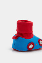 Load image into Gallery viewer, Mothercare Monkey Sock-Top Baby Booties