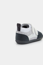 Load image into Gallery viewer, Mothercare Grey Crawler Shoes