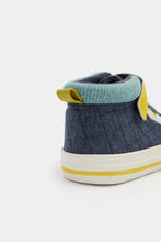Load image into Gallery viewer, Mothercare First Walker Quilted Dino Trainers