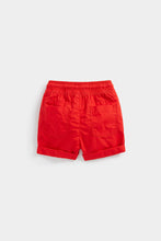 Load image into Gallery viewer, Mothercare Red Poplin Shorts