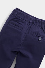 Load image into Gallery viewer, Mothercare Navy Chino Trousers
