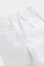 Load image into Gallery viewer, Mothercare White Chino Trousers