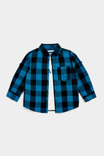 Load image into Gallery viewer, Mothercare Checked Shirt and T-Shirt Set
