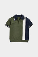 Load image into Gallery viewer, Mothercare Block Stripe Polo Shirt