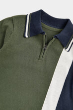 Load image into Gallery viewer, Mothercare Block Stripe Polo Shirt