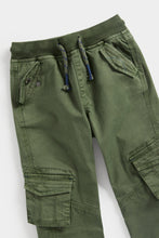 Load image into Gallery viewer, Mothercare Khaki Cargo Trousers
