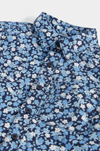Load image into Gallery viewer, Mothercare Blue Floral Shirt