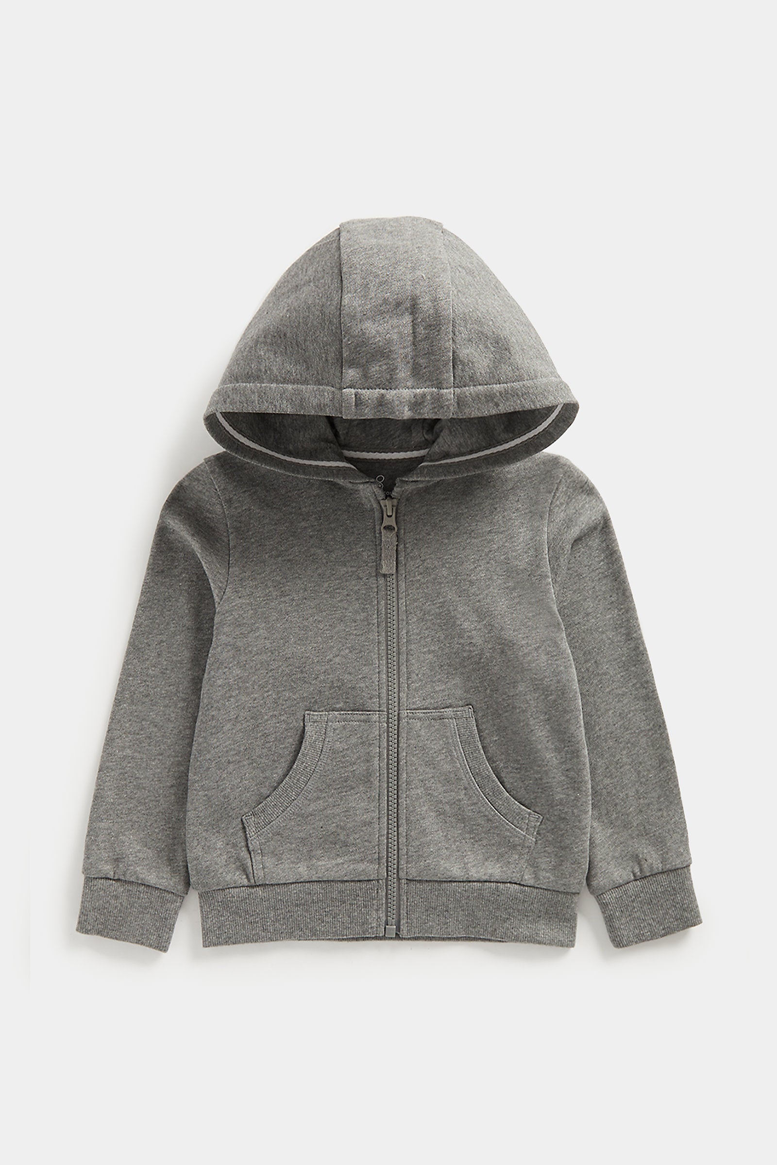 Mothercare Grey Zip-Up Hoody