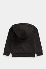 Load image into Gallery viewer, Mothercare Black Zip-Up Hoody