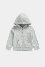 Load image into Gallery viewer, Mothercare Grey Zip-Up Hoody