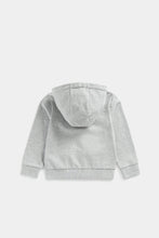 Load image into Gallery viewer, Mothercare Grey Zip-Up Hoody