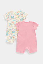 Load image into Gallery viewer, Mothercare Safari Rompers - 2 Pack