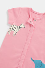 Load image into Gallery viewer, Mothercare Safari Rompers - 2 Pack