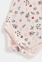Load image into Gallery viewer, Mothercare Short-Sleeved Bodysuits - 3 Pack