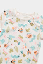 Load image into Gallery viewer, Mothercare In the Garden Short-Sleeved Bodysuits - 3 Pack