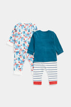 Load image into Gallery viewer, Mothercare Construction Pyjamas - 2 Pack
