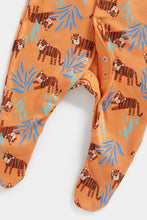 Load image into Gallery viewer, Mothercare Tiger Sleepsuits - 3 Pack