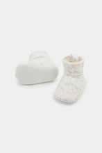 Load image into Gallery viewer, Mothercare Safari Sock-Top Baby Booties - 3 Pack
