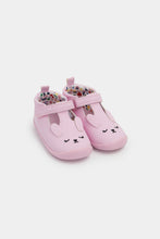 Load image into Gallery viewer, Mothercare Pink Bunny Crawler Shoes
