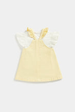 Load image into Gallery viewer, Mothercare Cat Pinny Dress and T-Shirt Set