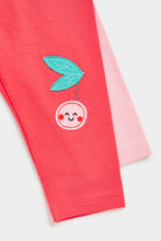Load image into Gallery viewer, Mothercare Cherry Cropped Leggings - 3 Pack