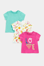 Load image into Gallery viewer, Mothercare Tropical T-Shirts - 3 Pack