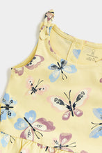 Load image into Gallery viewer, Mothercare Butterfly Vest T-Shirt and Shorts Set