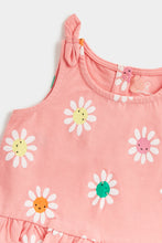 Load image into Gallery viewer, Mothercare Daisy Vest T-Shirt and Shorts Set