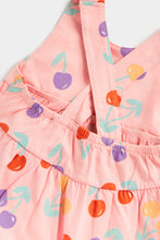 Load image into Gallery viewer, Mothercare Cherry Tiered Dress