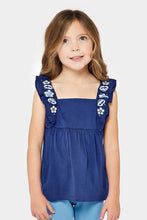 Load image into Gallery viewer, Mothercare Frill T-Shirt with Embroidery