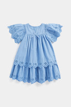 Load image into Gallery viewer, Mothercare Broderie Tiered Dress