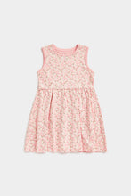 Load image into Gallery viewer, Mothercare Pink Floral Jersey Dress
