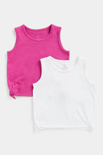 Load image into Gallery viewer, Mothercare Sleeveless T-Shirts - 2 pack