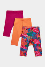 Load image into Gallery viewer, Mothercare Cropped Leggings - 3 Pack