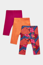 Load image into Gallery viewer, Mothercare Cropped Leggings - 3 Pack