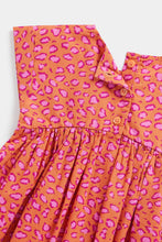 Load image into Gallery viewer, Mothercare Leopard-Print Woven Dress
