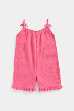 Load image into Gallery viewer, Mothercare Pink Playsuit
