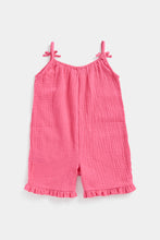 Load image into Gallery viewer, Mothercare Pink Playsuit