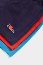 Load image into Gallery viewer, Mothercare Racing Car Jersey Shorts - 3 Pack