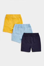Load image into Gallery viewer, Mothercare Shark Jersey Shorts - 3 Pack