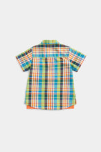 Load image into Gallery viewer, Mothercare Checked Shirt and T-Shirt Set