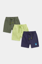Load image into Gallery viewer, Mothercare Jungle Jersey Shorts - 3 Pack