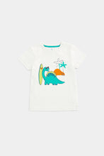 Load image into Gallery viewer, Mothercare Dinosaur Shirt and T-Shirt Set