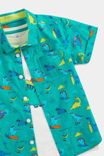 Load image into Gallery viewer, Mothercare Dinosaur Shirt and T-Shirt Set