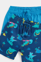 Load image into Gallery viewer, Mothercare Dino Surf Jersey Shorts - 3 Pack